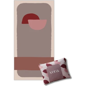 Prayer Mats - Earth, Taşınabilir Seccade, Seyahat Seccadesi, Cep Boy, Katlanabilir, Portatif, Su Geçirmez, Modern Tasarım, Kahverengi