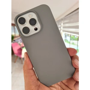 Pirok Store İphone 16 Pro  Apple İle Uyumlu LOGOSUZ İçi Kadife Esnek  Silikon Lansman Kılıf