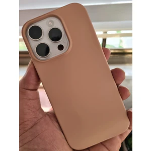 Pirok Store İphone 16 Pro  İle Uyumlu LOGOSUZ İçi Kadife Esnek  Silikon Lansman Kılıf