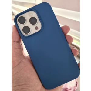 Pirok Store İphone 16 Pro  İle Uyumlu Logosuz İçi Kadife Esnek  Silikon Lansman Kılıf