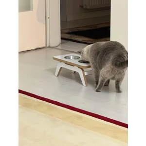 Akçehome Miyavio Kedi & Köpek Mama Standı