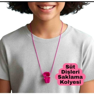 Süt Dişi Saklamak Için Hatıra Kolyesi - 1 Adet