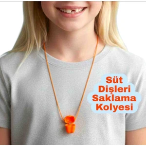 Süt Dişi Saklamak Için Hatıra Kolyesi - 1 Adet