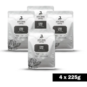 Addis Ababa Coffee Lemmu Blend French Press Kahve 4 x 225 gr
