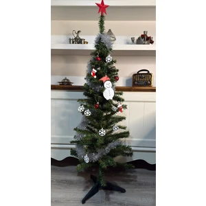 Ceviz Dizayn Çam Ağacı Süsleri Set –ağaç Süs Seti – Sim–toplar-Kartaneleri- 18 Adet Obje