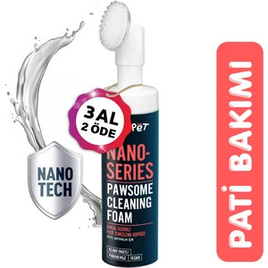 Köpek Pati Temizleme Köpüğü | Nano Series Doğal, Fırçalı ve Durulamasız Temizlik