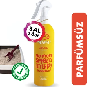 Parfümsüz Özel Kedi Kumu Koku Giderici, Doğal Ve Kokusuz/naturel Kedi Tuvaleti Için Sprey, 400 ml