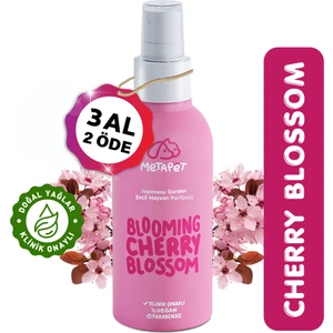 Doğal Evcil Hayvan Parfümü Japon Kiraz Çiçeği, Koku Giderici Sprey, Yavru Köpeklere Uygun 150 ml