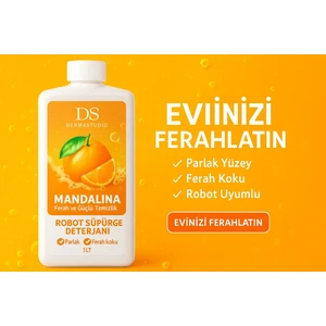 Robot Süpürge Deterjanı 1 L – Yer Temizleme Solüsyonu