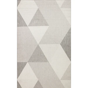 Kalesta Halı Samos 03 Grey Kaymaz Tabanlı Makine De Yıkanabilir, Silinebilir Mutfak Halısı Sisal Kilim