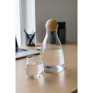 Ahşap Kapaklı 1.7 Litre Cam Sürahi - GPH59-2A