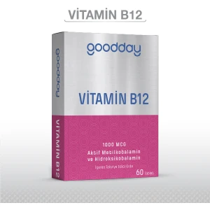 Vitamin B12 1000 mcg 60 Tablet