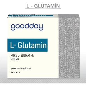 L-Glutamin 30 Saşe 5000 mg Sporcular için Amonyağı Temizleme Takviyesi