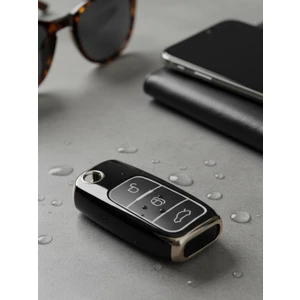 Ford Focus Mk2 Fiesta C-Max Courier Mondeo Courier Ecosport B-Max 3 Buton Nano Anahtar Kılıfı Siyah