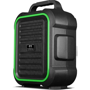 MV-2016 Max 175W USB-SD-BT Siyah 1E-1Y Mikrofonlu Aktif Hoparlör