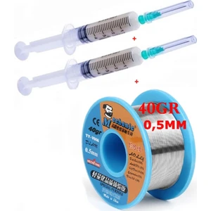 Anakart Tamir Seti Lehim Teli Flux Lehim Toplama 0,5mm