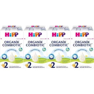 Organik Combiotic Devam Sütü 600GR No:2 (6-12 Ay) (4 Lü Set)