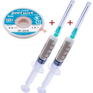 Goot Wick Amtech Flux Lehim Toplama Goot Wick CP-2515 Lehim Sökme Teli 2.5 mm 1,5 M