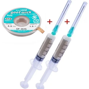 Goot Wick Amtech Flux Lehim Toplama ve Goot Wick CP-3515 Lehim Sökme Teli 3.5mm 1 5metre