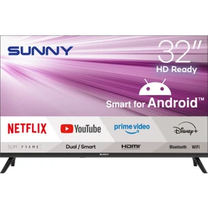 SN32HMLN-A14S 32" 82 Ekran Uydu Alıcılı HD Ready Android LED TV