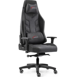 Xdrive Fırtına Profesyonel Oyuncu Koltuğu Kumaş Gri/siyah