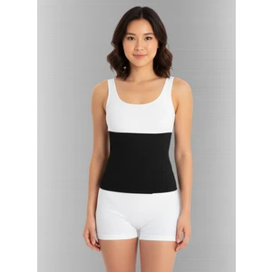 3 Panelli Abdominal Binder Kompresyon Abdominoplasti Korsesi – Karın Korsesi - 22,5 cm