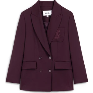 Monogram nakış armalı blazer  IW6250106023035