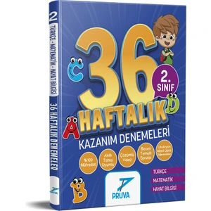 Pruva Akademi 2. Sınıf 36 Haftalık Denemeler