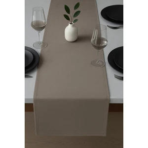 De'vor Kadife Görünümlü Vizon Masa Runnerı