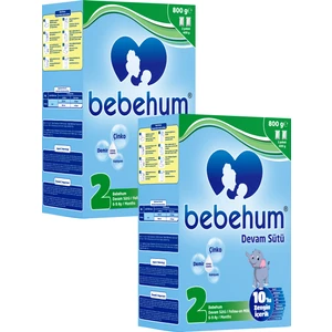 2 No Devam Sütü 6-9 Ay 800 gr x 2 Adet