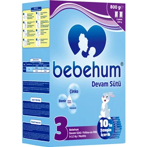 3 Devam Sütü 800 gr 9-12 Ay