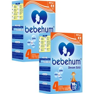 4 No Devam Sütü 12 Ay+ 800 gr x 2 Adet