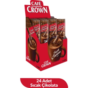 Cafe Crown Sıcak Çikolata 18,5 Gr. x 24 Adet