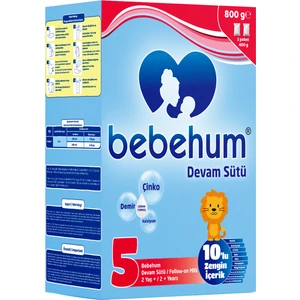 5 Devam Sütü 800 gr 2 Yaş+
