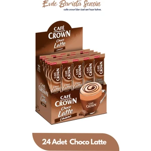 Cafe Crown 24 Adet Choco Latte Sütlü Çikolatalı