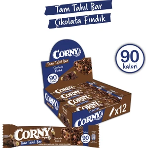 Çikolata Fındık Tam Tahıl Bar 12 Adet x 20 G