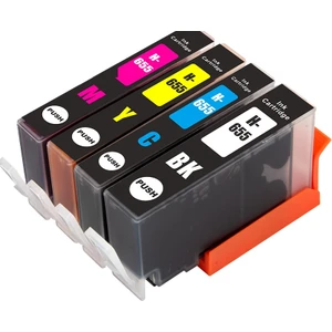 Hp 655 Muadil Kartuş Set /hp Deskjet Ink Advantage 4615 /4625 /5525 /6520 /6525 Yazıcı Uyumlu