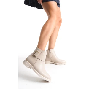 Yanları Kapalı Kalın Şeritli Ahşap Görünümlü Yüksek Dolgu Taban  Yazlık Kadın Sandalet Ayakkabı