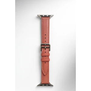 Apple Watch 11-10(46MM) 9-8-7(45MM) 6 5 4 SE(44MM)UYUMLU Slim Ince Pu Deri Kordon Kayış