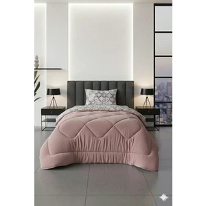 Diamond Lüx Wellsoft Tek Kişilik Çift Taraflı Yorgan + Yastık Kılıfı, Uyku Seti, Çeyiz Seti