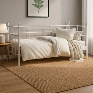 Lalas Daybed Tek Kişilik Sedir Divan Metal Karyola 90x200