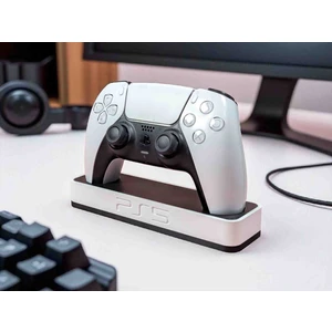 Ps5 Dualsense Tekli Gamepad Standı – Ps5 Temalı Şık Kol Tutucu – Dayanıklı 3D Baskı Tekli Stand