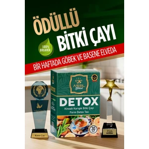 Kinoalı Detox Bitki Çayı Özel Karışı mlı Diyete  Karışım ( 30 Adet )