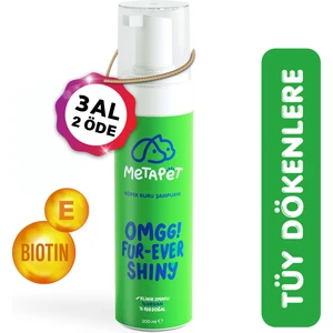 Köpek Tüyü Dökülmesini Engelleyici Kuru Köpük Şampuanı, Köpeklere için Dökümü Önleyici, Tüy Bakımı