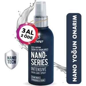 Köpek Nano Series Yoğun Cilt Bakımı Spreyi, Göz Kulak Ağız Temizlemeye Uygundur, 150 ML