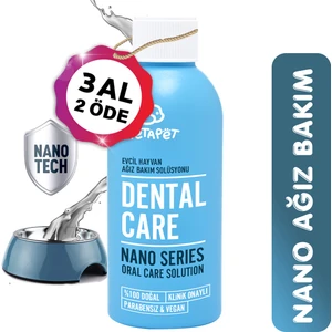 Nano Series Kedi Ağız Bakım Suyu, Ağız Kokusuna Son, Diş Bakımı Ve Temizleme Spreyi