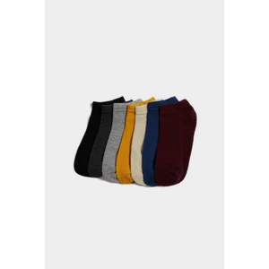 Erkek Çocuk 7'li Pamuklu Patik Çorap F4699A8NS