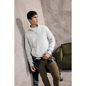 Yumuşak Tuşe Fermuarlı Sweatshirt E9629AX25AU