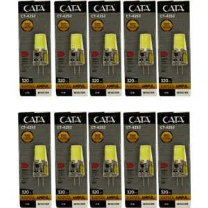 CT-4252 4W G4 12V Kapsül Ampul Beyaz 10 Adet