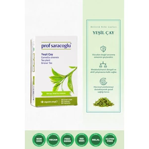 Prof Saraçoğlu Yeşil Çay Bitki Çayı 20'li